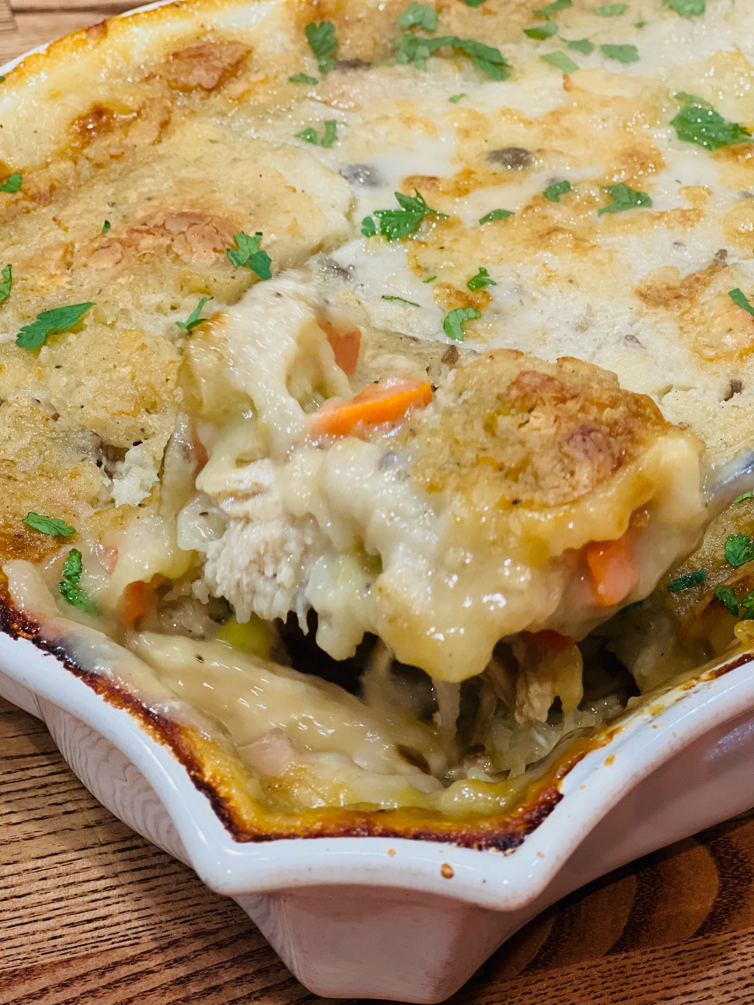 Kirby Coop & Farm Chicken Pie Bubble Bake Rockwall CoOp