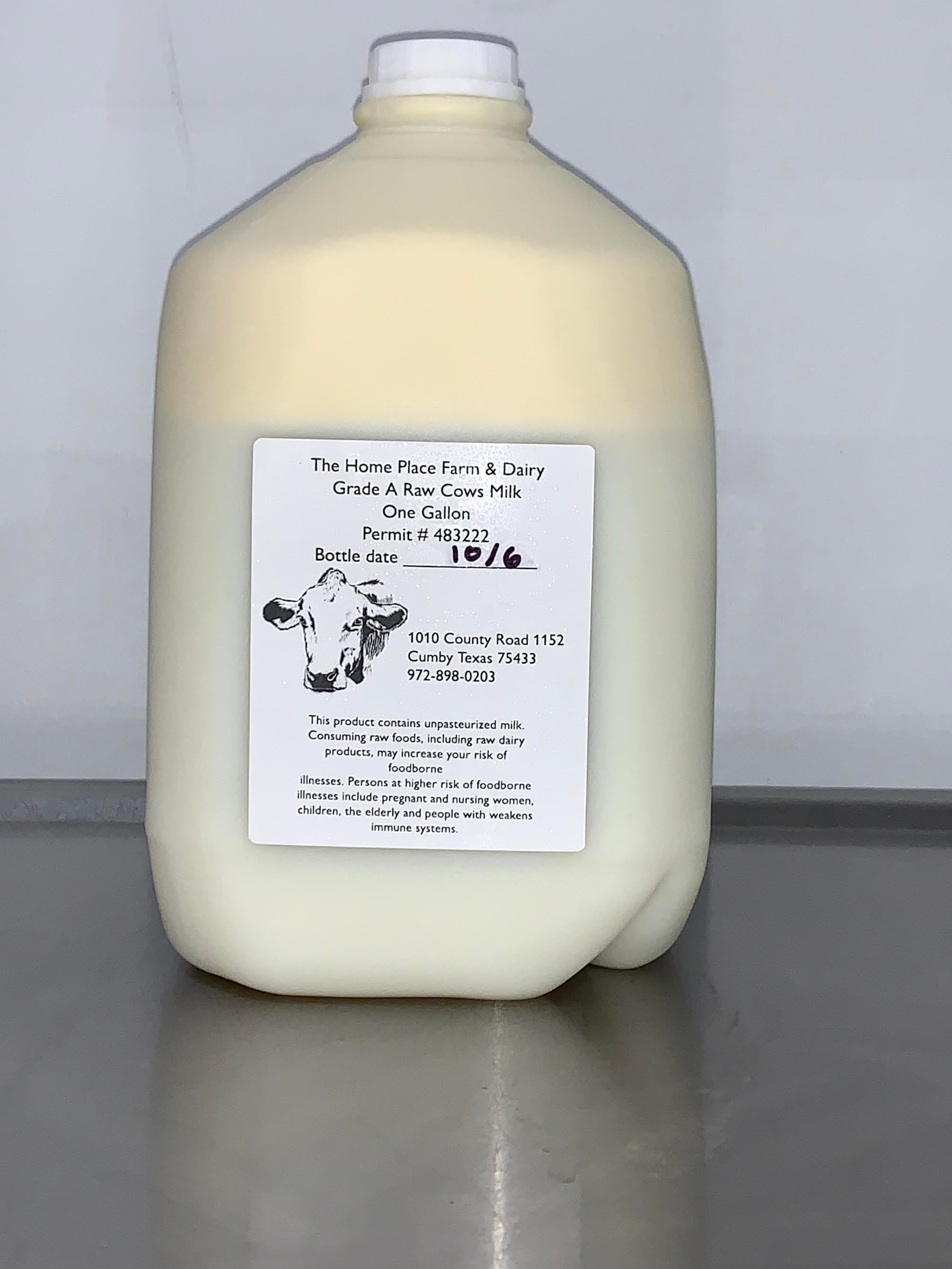 Raw Milk and Raw Dairy Products